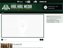 Tablet Screenshot of hailhailmedia.com